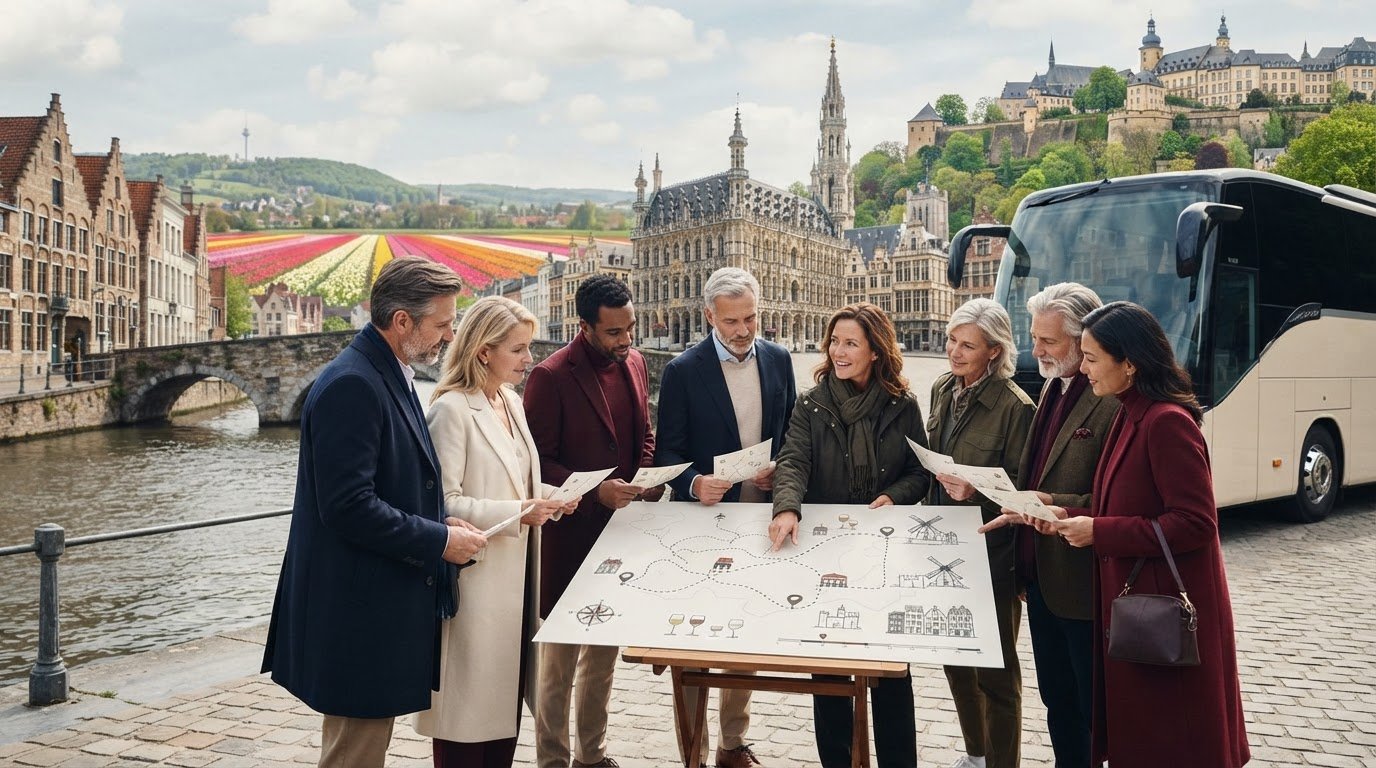 Custom Benelux Itinerary Design for Group Travel