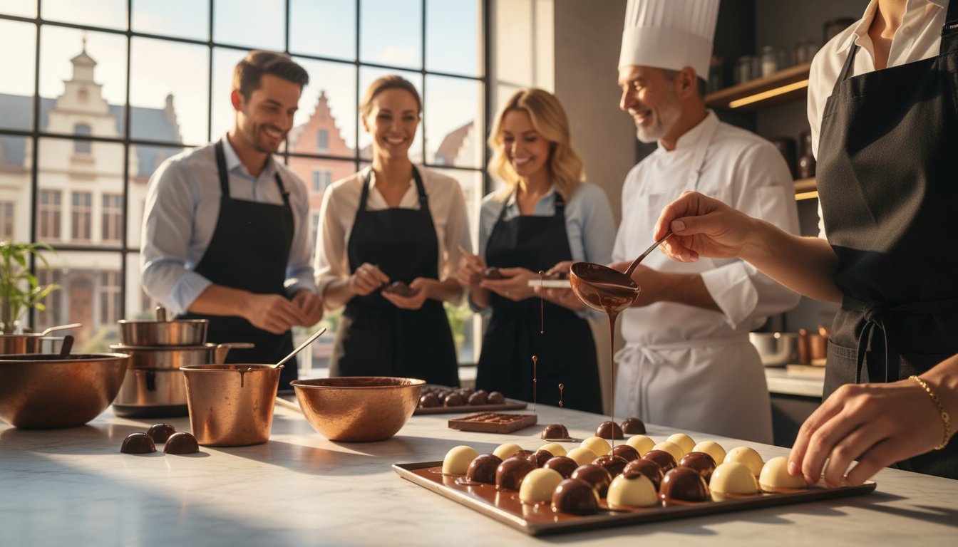 The Ultimate Belgian Chocolate Workshop for Groups: A DMC Guide to Curating Excellence